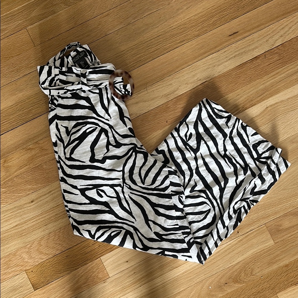 Zebra Print Pants
